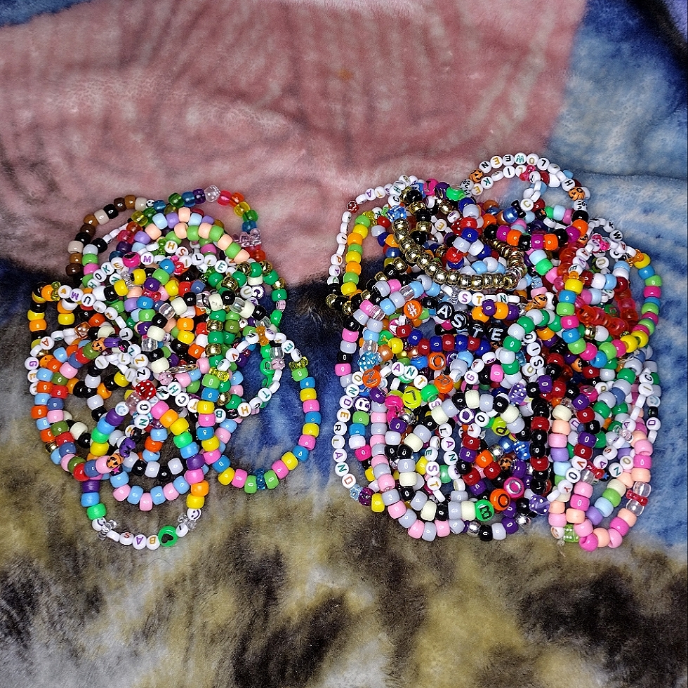 Assorted Kandi Bracelet Bundle